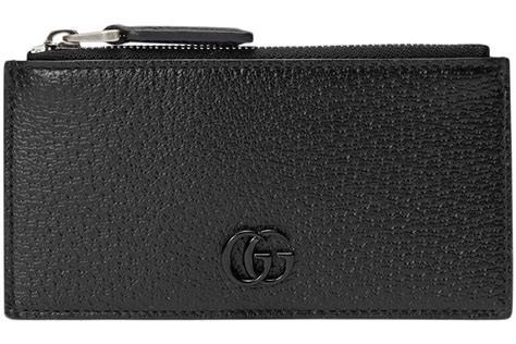 gucci zip card case review|gucci signature card case.